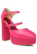 Load image into Gallery viewer, Embellished Platform Sandals