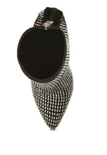 Load image into Gallery viewer, Fortunate Rhinestones Embellished Mesh Boots