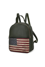 Load image into Gallery viewer, MKF Collection Briella FLAG Backpack by Mia K