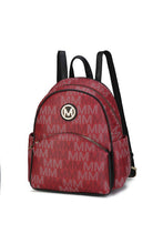 Load image into Gallery viewer, MKF Palmer Signature logo-print Backpack