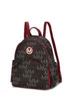 Load image into Gallery viewer, MKF Palmer Signature logo-print Backpack