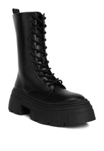 Load image into Gallery viewer, Tatum Combat Boots