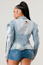 Load image into Gallery viewer, Vintage Denim Jean Jacket