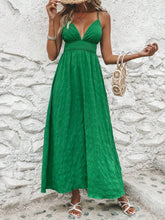 Load image into Gallery viewer, Crisscross V-Neck Maxi Cami Dress