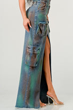 Load image into Gallery viewer, ATHINA VINTAGE HAND WASHED BUTTON UP SLIT DRESS