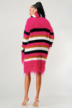 Load image into Gallery viewer, Athina Fuzzy Striped Sweater