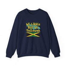 Load image into Gallery viewer, Jamaica 'Wi Likkle But Wi Tallawah' Crewneck Sweatshirt