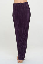 Load image into Gallery viewer, Plisse Maxi Skirt with Slit