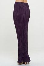 Load image into Gallery viewer, Plisse Maxi Skirt with Slit