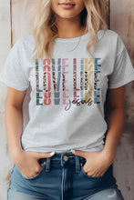 Load image into Gallery viewer, Love Like Jesus, Christian Graphic Tee