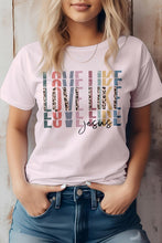 Load image into Gallery viewer, Love Like Jesus, Christian Graphic Tee
