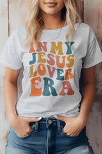Load image into Gallery viewer, In My Jesus Lover Era, Christian Graphic Tee