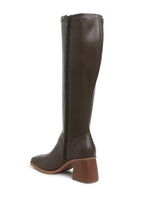 Load image into Gallery viewer, 21004-1762430927840-Faux Leather Block Heel Boots_SH5360 _BROWN (3).jpg