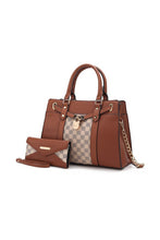 Load image into Gallery viewer, Circular Print Satchel Bag