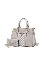 Load image into Gallery viewer, Circular Print Satchel Bag