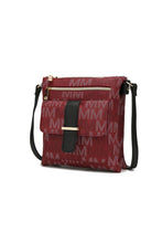 Load image into Gallery viewer, MKF Collection Compartment Crossbody Bag