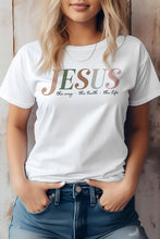 Load image into Gallery viewer, Jesus The Way, Christian Graphic Tee