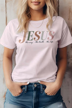 Load image into Gallery viewer, Jesus The Way, Christian Graphic Tee