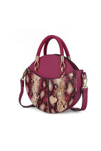 Load image into Gallery viewer, Faux Snakeskin Crossbody Bag