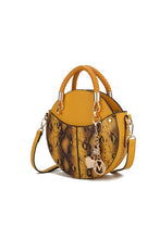 Load image into Gallery viewer, Faux Snakeskin Crossbody Bag