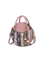 Load image into Gallery viewer, Faux Snakeskin Crossbody Bag