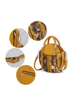 Load image into Gallery viewer, Faux Snakeskin Crossbody Bag