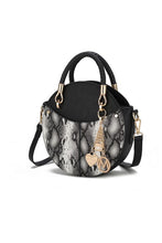 Load image into Gallery viewer, Faux Snakeskin Crossbody Bag