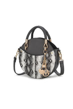 Load image into Gallery viewer, Faux Snakeskin Crossbody Bag