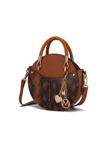Load image into Gallery viewer, Faux Snakeskin Crossbody Bag