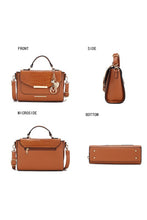 Load image into Gallery viewer, Sylvie Croco Embossed Shoulder