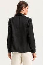 Load image into Gallery viewer, Long Sleeve Shawl Collar Blazer