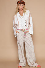 Load image into Gallery viewer, Trisha Cable-Knit Plaid Cardigan