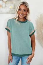 Load image into Gallery viewer, Womens Summer Casual Crew Neck Fit Lightweight Top