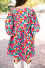 Load image into Gallery viewer, Bubble Sleeve Babydoll Dress