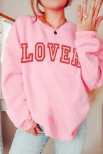 Load image into Gallery viewer, Women Puff Print Drop Shoulder Pullover Sweatshirt