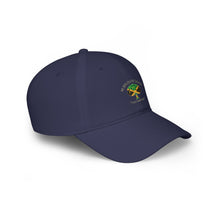 Load image into Gallery viewer, Low Profile Baseball Cap — Jamaican Roots Reggae Tree Design