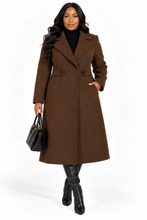 Load image into Gallery viewer, Laura Single-Button Longline Coat