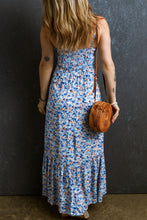 Load image into Gallery viewer, Sophia Ruffle Hem Printed Cami Dress