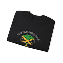 Load image into Gallery viewer, Jamaican Pride Crewneck Sweatshirt — "I am Jamaican" Tree Graphic