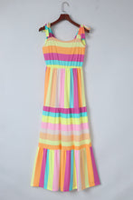 Load image into Gallery viewer, Striped Sleeveless Maxi Dress