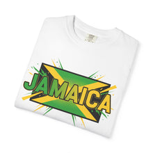 Load image into Gallery viewer, Jamaica Graphic T-Shirt — Bold Reggae Flag Design