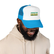 Load image into Gallery viewer, Jamaican Land We Love Embroidered Trucker Hat