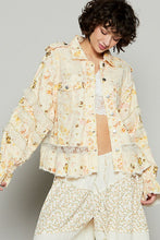 Load image into Gallery viewer, Haley Lace Patch Jacket