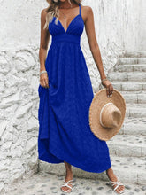 Load image into Gallery viewer, Crisscross V-Neck Maxi Cami Dress