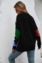 Load image into Gallery viewer, Angel Wings Contrast Button Front V-Neck Cardigan