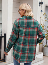 Load image into Gallery viewer, Mandy Plaid Button Up Long Sleeve Shirt