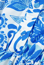 Load image into Gallery viewer, Rosi Blue Floral Dress