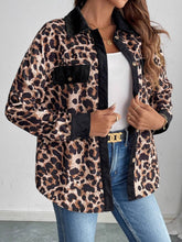 Load image into Gallery viewer, You Captured My Heart Leopard Shacket