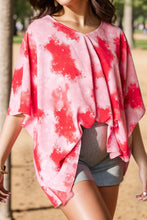 Load image into Gallery viewer, Sue Tie-Dye V-Neck Half Sleeve Blouse
