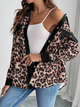 Load image into Gallery viewer, You Captured My Heart Leopard Shacket
